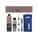 Cadence Fayans Tezgah B - Ambiente Islak Zemin Aw - 17 Vizon 500 ml Katalizör 30 gr Taş Vernik 250 Saten Rulo Set