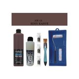 Cadence Fayans Tezgah B - Ambiente Islak Zemin Aw - 18 Koyu Kahve 500 ml Katalizör 30 gr Taş Vernik Mat 250 Saten Rulo Set