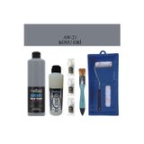 Cadence Fayans Tezgah B.-Ambiente Islak Zemin Aw-21 Koyugri 500Ml Katalizör 30Gr Taş Vernik 250 Satenruloset