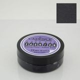 Cadence FMP-12 Siyah Metalik Fashion Kumaş Rölyef Pasta