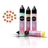 Cadence Fosforlu Turuncu Renkli İnciler Boyutlu 25ml Boncuk Boya