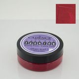 Cadence FP-04 Crimson Kırmızı Opak Fashion Kumaş Rölyef Pasta