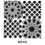 Cadence GCS-010 45x45 Grunge Duvar Stencil