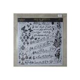 Cadence GCS-013 45x45 Grunge Duvar Stencil