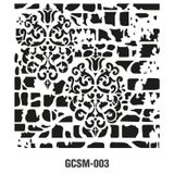 Cadence GCSM-003 25x25 Midi Grunge Stencil