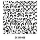 Cadence GCSM-008 25x25 Midi Grunge Stencil