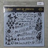 Cadence GCSM-013 25x25 Midi Grunge Stencil