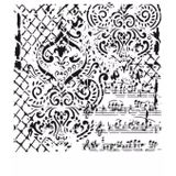 Cadence GCSM-014 Midi Grunge 25x25 cm Stencil