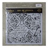 Cadence GCSM-015 Midi Grunge 25x25 cm Stencil