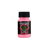 Cadence Glow In The Dark 50 ml Pembe Kumaş Boyası
