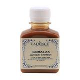Cadence Gomalak Antik Vernik 100 ml Sarı Kahverengi Doğal Reçineli Cila