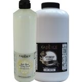 Cadence H-001 Beyaz 2 Lt Multisurfaces Akrilik Boya ve Kadife Mat Vernik 750 ml Seti