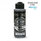 Cadence H-091 Hybrid Multisurfaces Antrasit-Siyah 120 ML Akrilik Boya