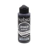 Cadence H091 Antrasit Siyah Hibrit Multisurface Boya 120 ml Tüm Yüzeyler İçin Akrilik Boya