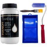 Cadence Handy Kendinden Vernikli Beyaz Lake Boya Set 001 Çok Parlak Renkli Sanatsal Malzeme