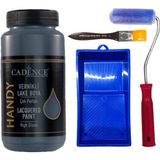 Cadence Handy Lake Kendinden Vernikli Siyah Boya Seti 450 ml Parlak ve Pürüzsüz Uygulama