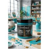 Cadence Handy Lake Parlak L024 Turkuaz 250 ml Boya Tüm Yüzeyler İçin Kokusuz Vernik Gerektirmez