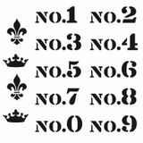 Cadence HD013 Home Dekor 45x45 cm Stencil