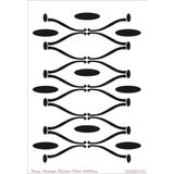 Cadence HHMMR-09 25x36 cm Home Heritage Modern Midi Stencil