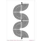 Cadence HHMMR-11 25x36 cm Home Heritage Modern Midi Stencil