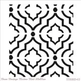 Cadence HHMMS-40 25x25 cm Home Heritage Modern Midi Stencil