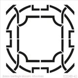 Cadence HHMS-41 45X45 cm Home Heritage Modern Stencil