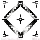 Cadence HHMS-42 45X45 cm Home Heritage Modern Stencil