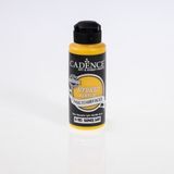 Cadence Hibrit Multisurface Güneş Sarı H103 120 ml Su Bazlı Akrilik Boya Tüm Yüzeyler İçin - Güneş Sarısı