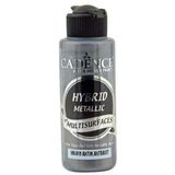 Cadence HM819 Metalik Antik Antrasit Hybrıd Multisurface 120 ML Akrilik Boya