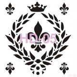 Cadence Home Decor HD-05 Stencil 45x45 cm Boyama Şablonu