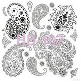 Cadence Home Decor HD-107 Stencil 45x45 cm Boyama Şablonu
