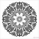 Cadence Home Decor HD-114 Stencil 45x45 cm Boyama Şablonu
