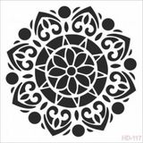 Cadence Home Decor HD-117 Stencil 45x45 cm Boyama Şablonu