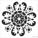 Cadence Home Decor HD-119 Stencil 45x45 cm Boyama Şablonu