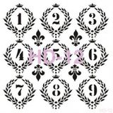 Cadence Home Decor HD-12 Stencil 45x45 cm Boyama Şablonu