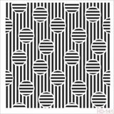 Cadence Home Decor HD-141 Stencil 45x45 cm Boyama Şablonu