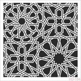 Cadence Home Decor HD-154 Stencil 45x45 cm Boyama Şablonu
