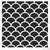 Cadence Home Decor HD-155 Stencil 45x45 cm Boyama Şablonu