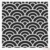 Cadence Home Decor HD-156 Stencil 45x45 cm Boyama Şablonu