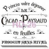 Cadence Home Decor HD-26 Stencil 45x45 cm Boyama Şablonu