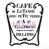Cadence Home Decor HD-46 Stencil 45x45 cm Boyama Şablonu