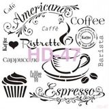 Cadence Home Decor HD-47 Stencil 45x45 cm Boyama Şablonu