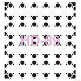 Cadence Home Decor HD-89 Stencil 45x45 cm Boyama Şablonu