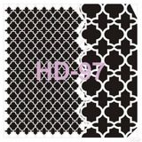 Cadence Home Decor HD-97 Stencil 45x45 cm Boyama Şablonu
