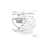 Cadence Home Decor HDM-101 Midi Stencil 25x25 cm Boyama Şablonu