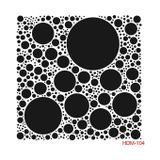 Cadence Home Decor HDM-104 Midi Stencil 25x25 cm Boyama Şablonu
