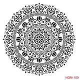 Cadence Home Decor HDM-109 Midi Stencil 25x25 cm Boyama Şablonu