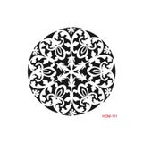 Cadence Home Decor HDM-111 Midi Stencil 25x25 cm Boyama Şablonu
