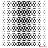 Cadence Home Decor HDM-123 Midi Stencil 25x25 cm Boyama Şablonu