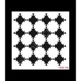 Cadence Home Decor HDM-128 Midi Stencil 25x25 cm Boyama Şablonu